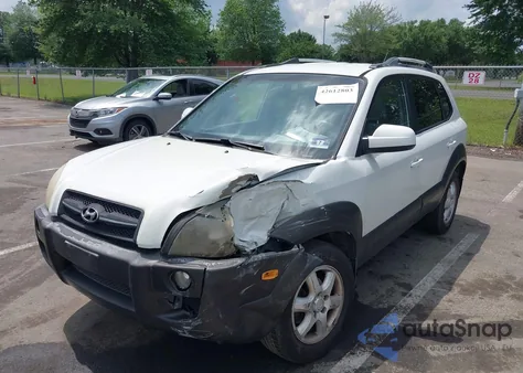 2005 Hyundai Tucson Gls/Lx z USA, uszkodzony, nr VIN KM8JN12D75U100734